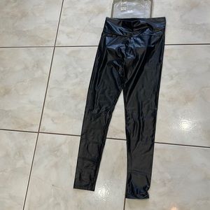 Pleather leggings